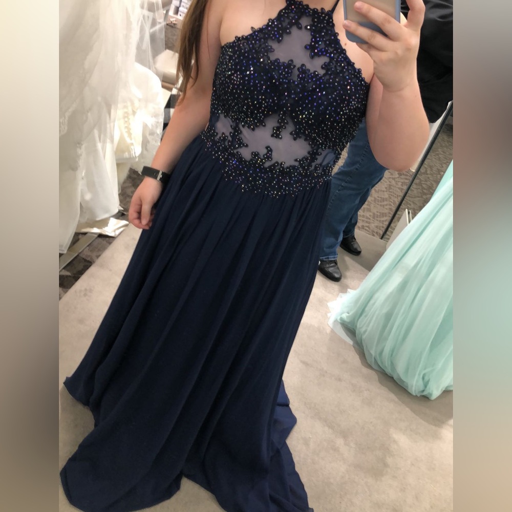 David’s Bridal prom dress